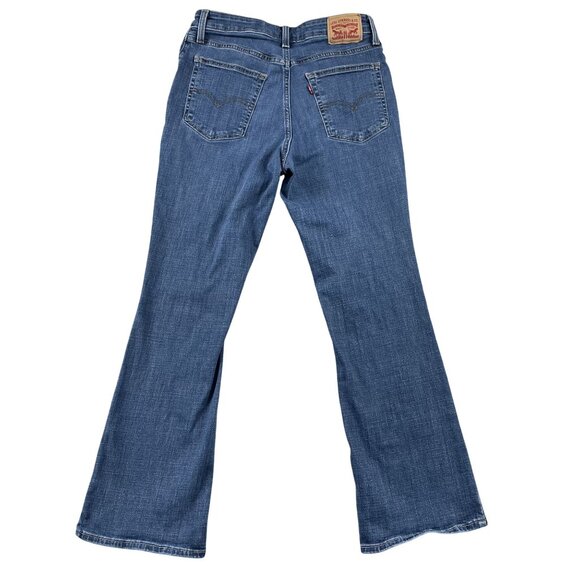 Levis 725 Jeans Womens 30 High RIse Bootcut Medium Wash Denim - Picture 2 of 9